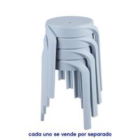 Banco Apilable Mau Azul