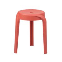 Banco Apilable Mau Rojo