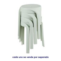Banco Apilable Mau Verde