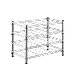 Rack para Botellas Blancas de 4 Niveles