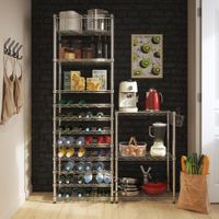 Rack para Botellas Blancas de 4 Niveles