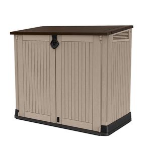 Bodega de Resina para Exterior Beige