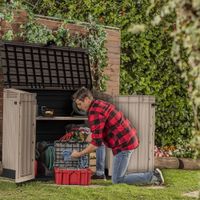 Bodega de Resina para Exterior Beige