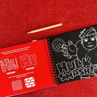 Libro para Raspar Diseño Spidey