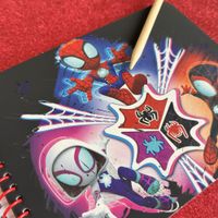 Libro para Raspar Diseño Spidey