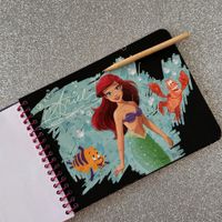 Libro para Raspar Diseño Princesas Disney