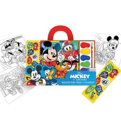 Maletín para Crear y Colorear Mickey Mouse