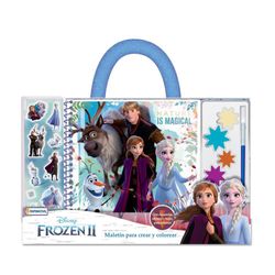 Maletín Valija Libro y Acuarelas de Frozen
