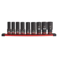Set de Copas SAE de 1/2 Plg 9 Pzas