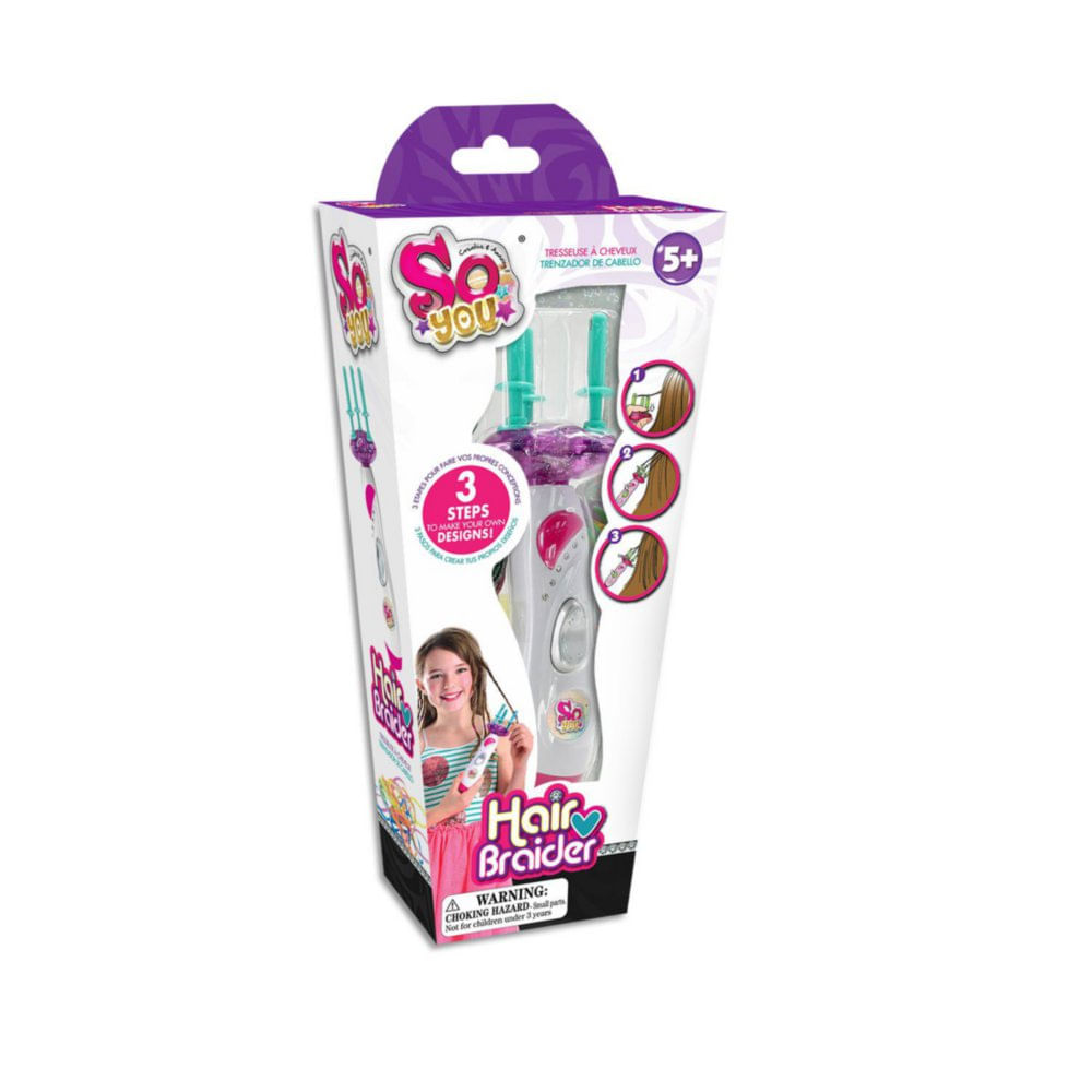 Trenzadora de Cabello Automática para 5+ Años Trenzadora de Cabello Automática