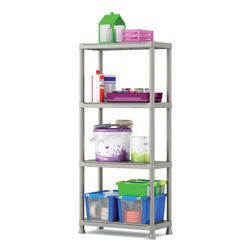 Estantería 4 Niveles Scaffale Plus Gris