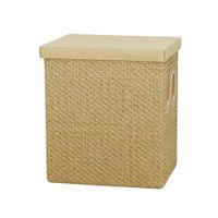 Canasta Rectangular Color Crema Oscuro
