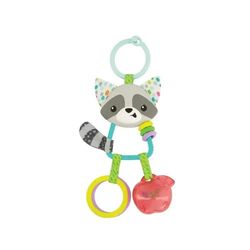 Sonajero con Colgante Diseño Mapache