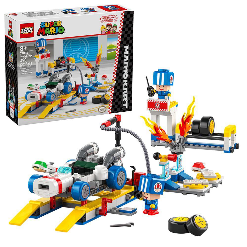 LEGO Super Mario Garaje de Toad #72035 de 390 Piezas