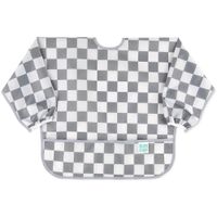 Babero con Mangas Cuadros Chevron