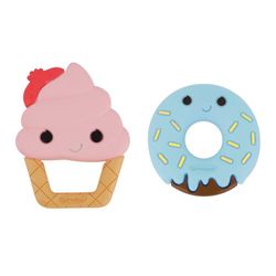 Set de 2 Mordedores Sweet Tooth Helado y Dona