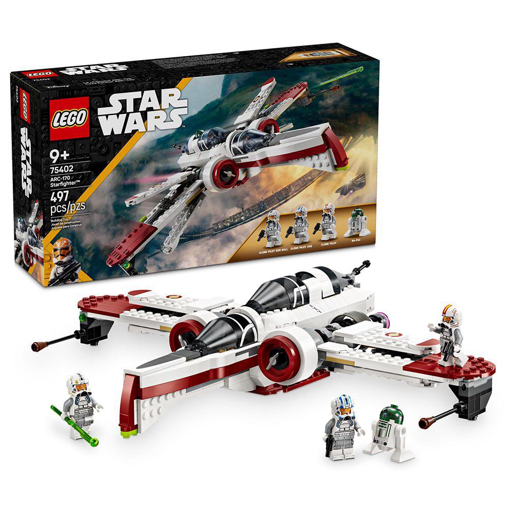 LEGO Star Wars Caza Estelar ARC-170 #75402 de 497 Piezas
