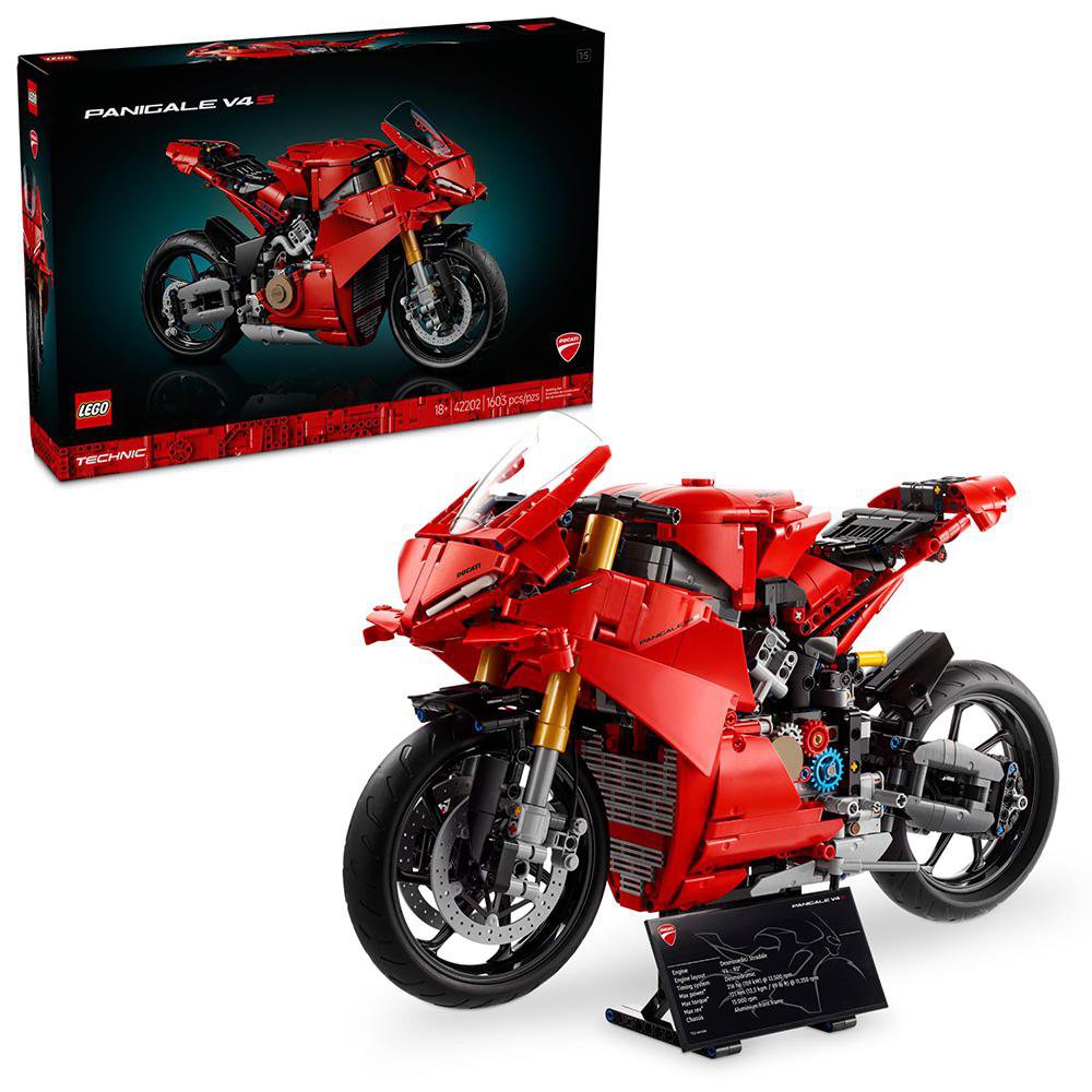 LEGO Technic Moto Ducati Panigale V4 S #42202 de 1603 Piezas