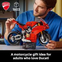 Moto Ducati Panigale V4 S LEGO Technic 1603 Pzas