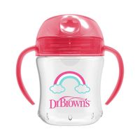 Vaso Entrenador de Transicion Rosado 6 Oz