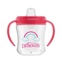 Vaso Entrenador de Transicion Rosado 6 Oz