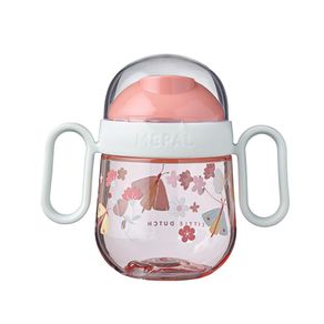 Vaso Entrenador con Boquilla y Asas Flores 7 Oz