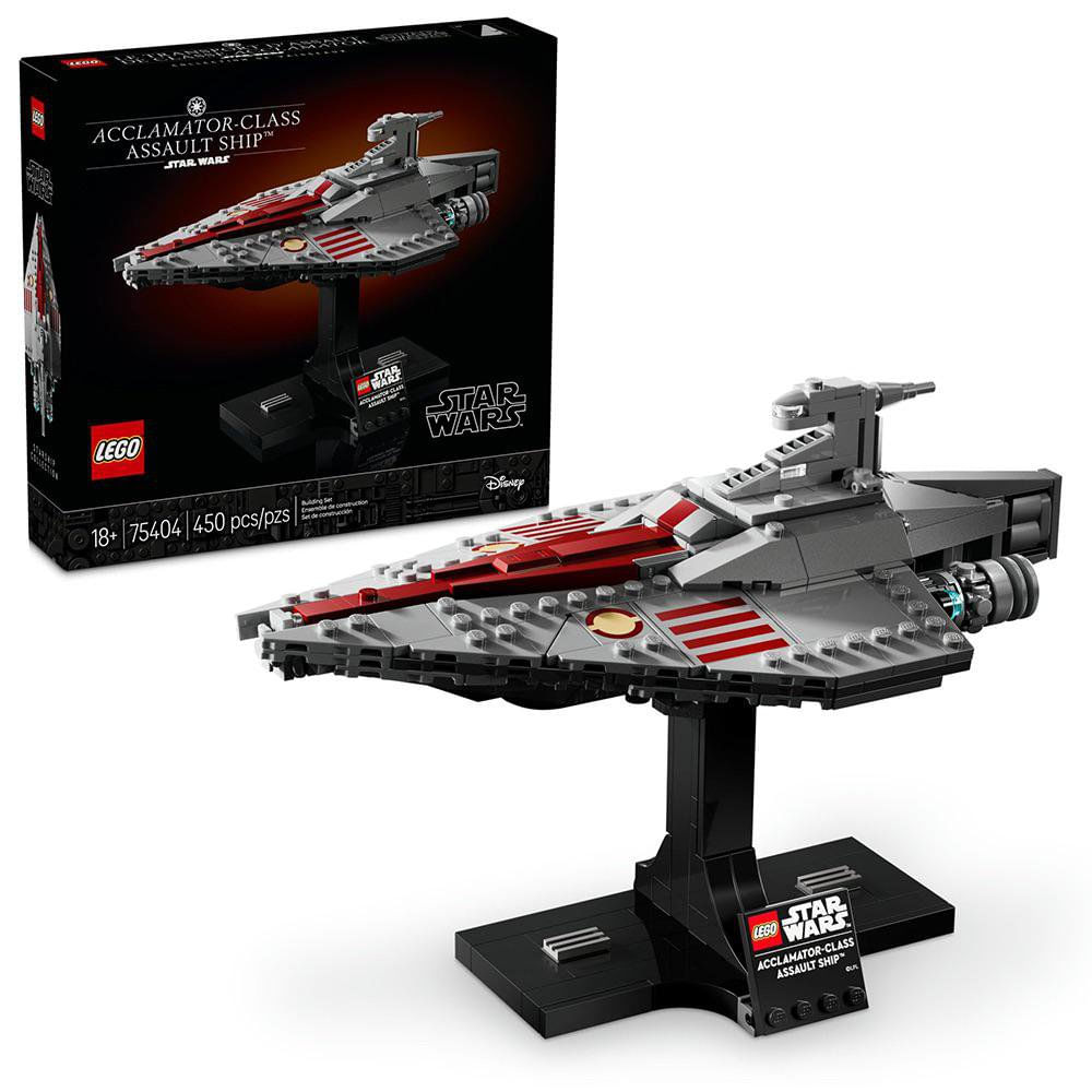 LEGO Star Wars Nave de Asalto Clase Acclamator #75404 de 450 Piezas
