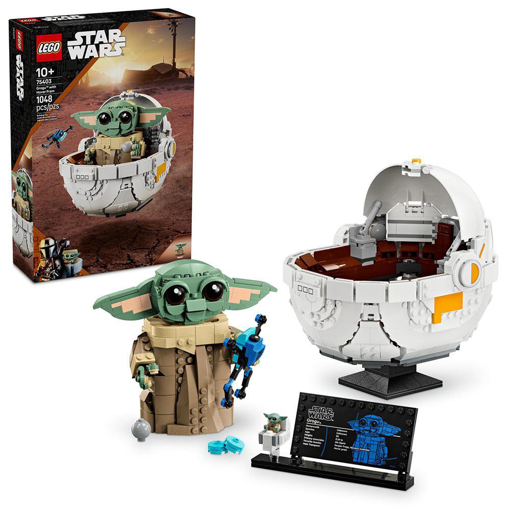 LEGO Star Wars Grogu con Aerocuna #75403 de 1,048 Piezas