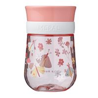 Vaso Entrenador Antiderrame Flores 10 Oz