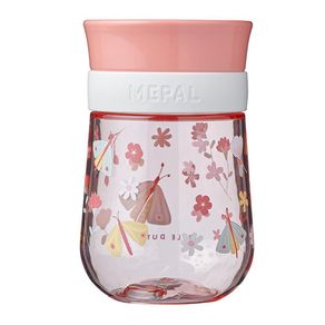 Vaso Entrenador Antiderrame Flores 10 Oz