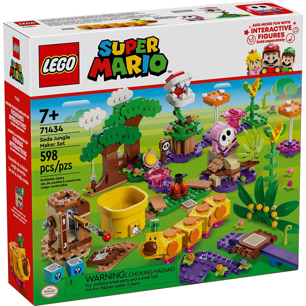 LEGO Super Mario Set Creador de la Jungla Sirope #71434 de 598 Piezas