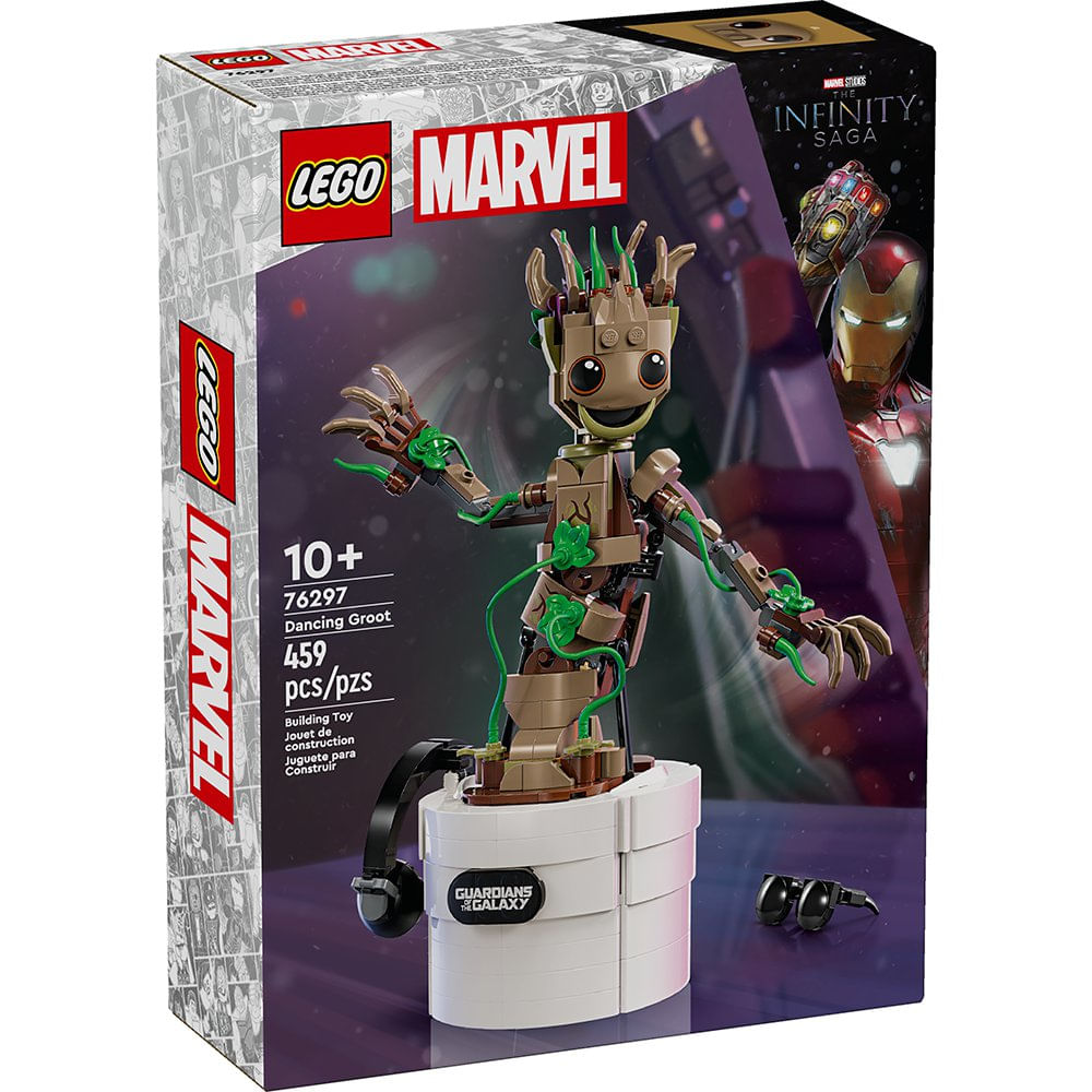 LEGO Marvel Groot Bailarín #76297 de 459 Piezas