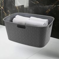 Canasta Softex Gris/Taupe 45 Litros - Curver