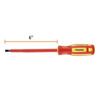 Destornillador Aislado Plano 6 Plg - Truper