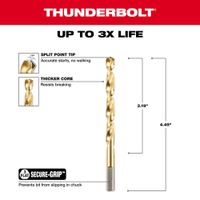 Broca de Titanio para Madera y Metal 5/16 Plg - Milwaukee Electric