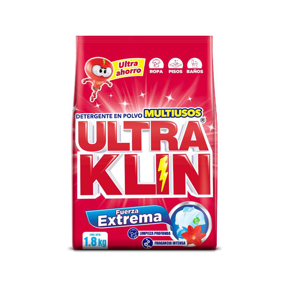 Detergente en Polvo Multiusos Fuerza Extrema 1.8 Kg