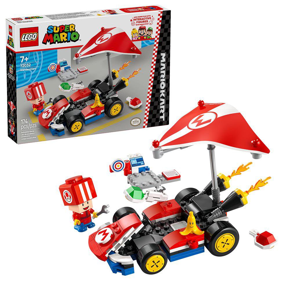 LEGO Super Mario Kart Kart Estándar #72032 de 174 Piezas