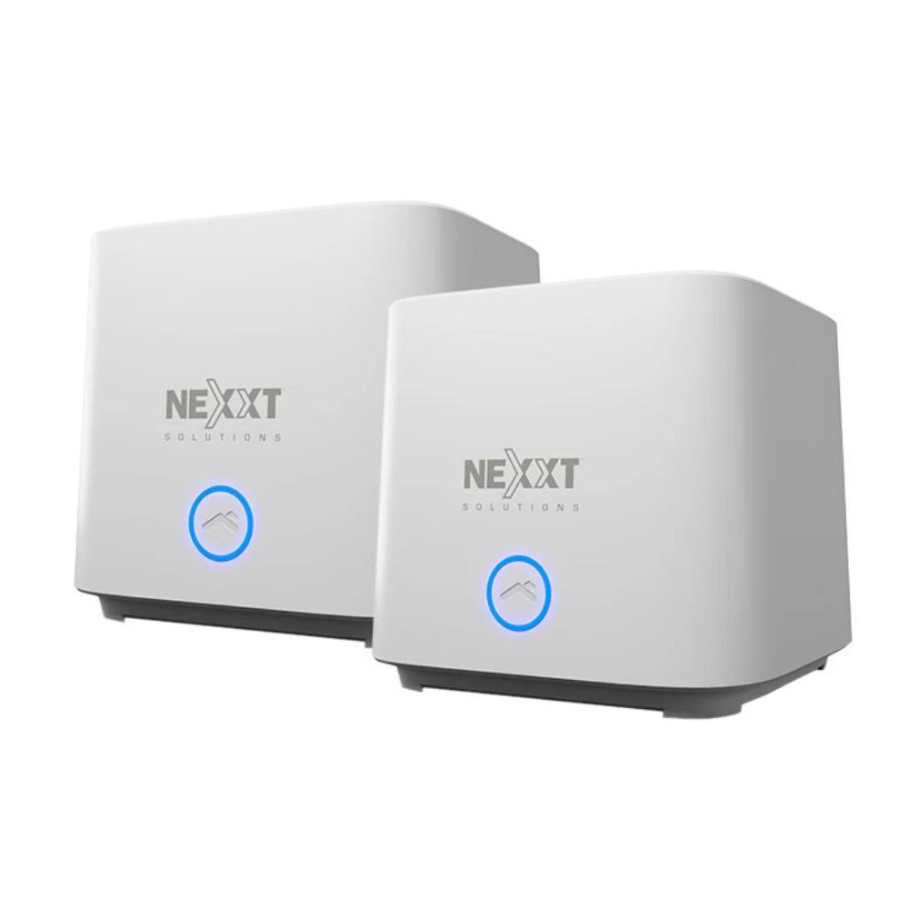 Set de 2 Routers Mesh Wi-Fi 6 AX1800 con Cobertura de hasta 344 m² Blanco