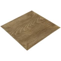 Plato Café Claro Base Decorativo Cuadrado