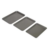 Set 3 Bandejas para Hornear Antiadherentes