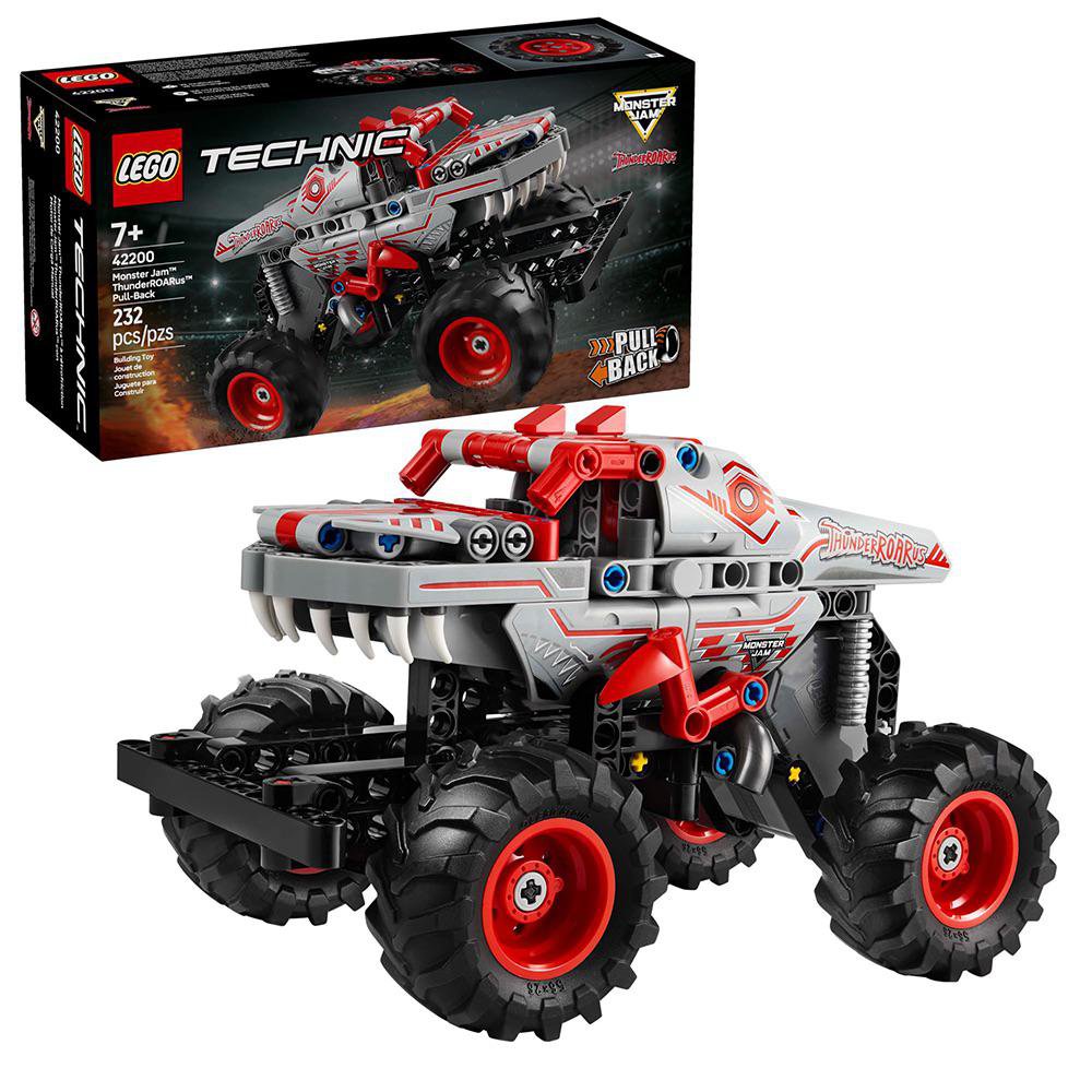 LEGO Technic Monster Jam ThunderROARus Pull-Back #42200 de 232 Piezas
