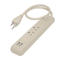 Supresor De Picos 2 Puertos Usb