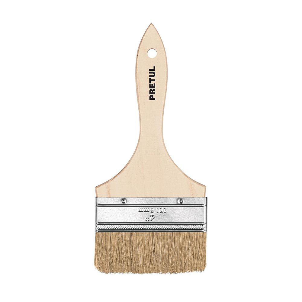 Brocha de Cerda Natural para Uso General de 4 plg