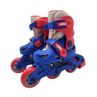 Patines en Línea Ajustables Rojos Talla S