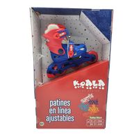 Patines en Línea Ajustables Rojos Talla S