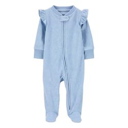 Mameluco de Forro Polar con Cremallera para Niña - Varias Tallas