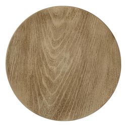 Plato Base Decorativo Café Claro