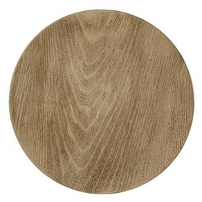 Plato Base Decorativo Café Claro
