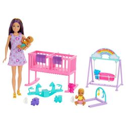 Barbie Skipper Canguro De Gemelos