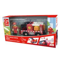 Camión De Bomberos Con Sirena
